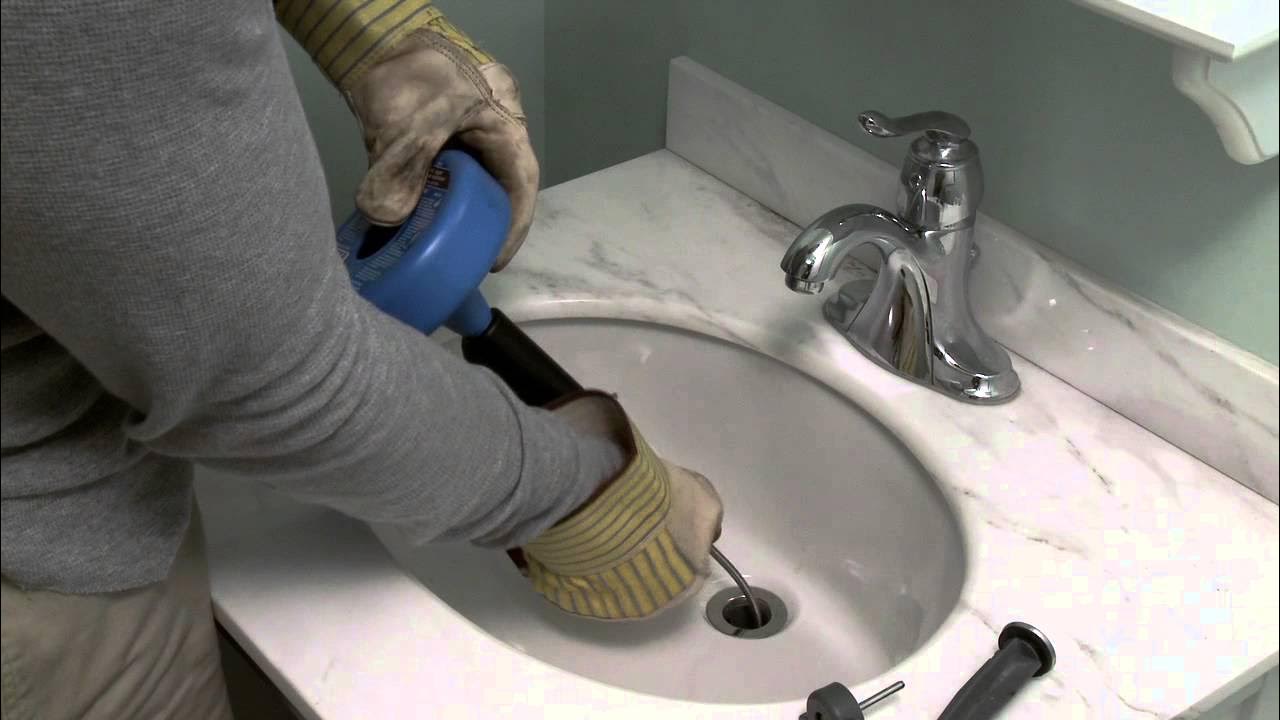 Lavabo tıkanıklığı açma